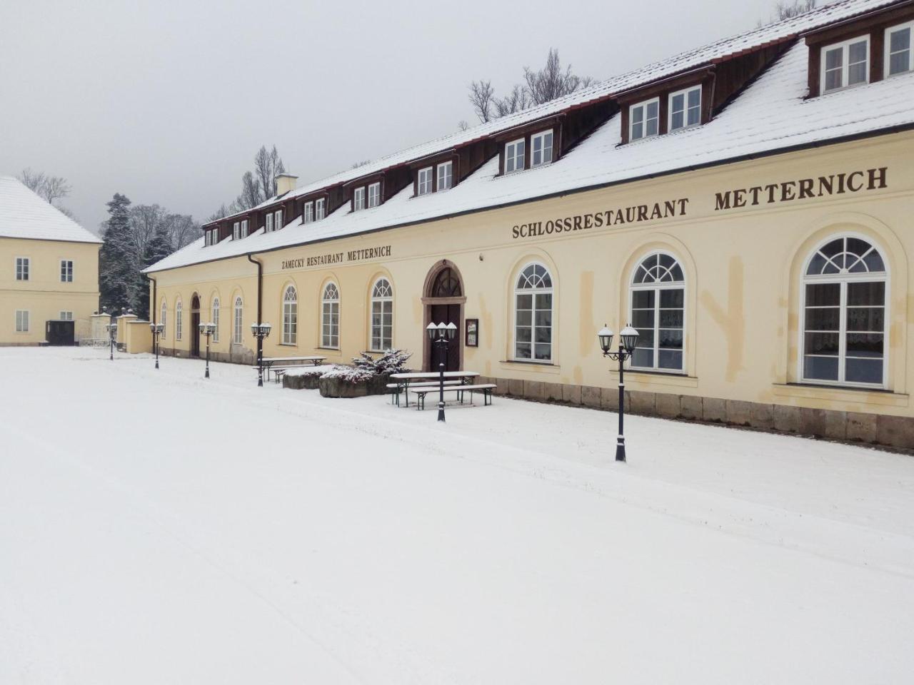 Zamecky Hotel Metternich Velka Hledsebe Eksteriør billede