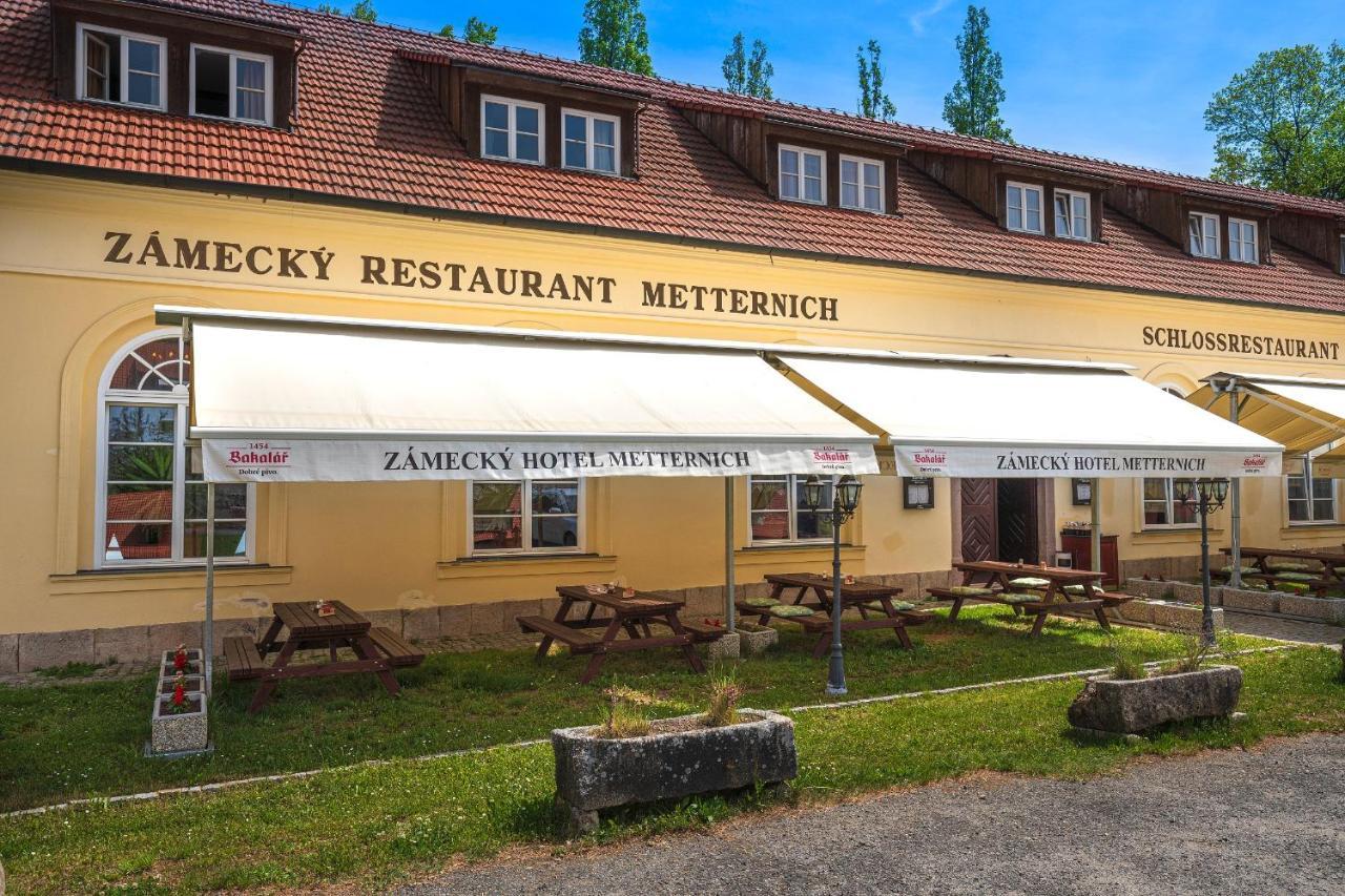Zamecky Hotel Metternich Velka Hledsebe Eksteriør billede